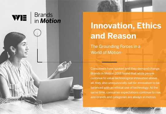 WE Brands in Motion