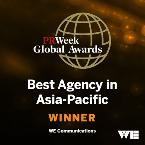 PRWeek Global Awards Best Agency in Asia-Pacific Winner